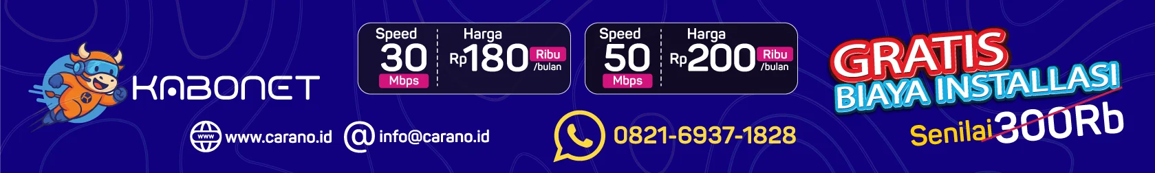 KABONET — Saat Internet Penting, Kami Hadir.