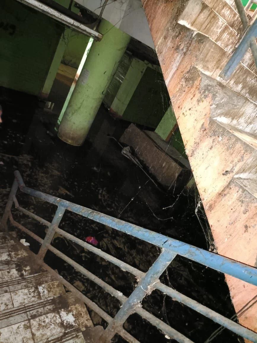 Drainase Rusak Basement Blok 2 Pasar Raya Padang Tergenang