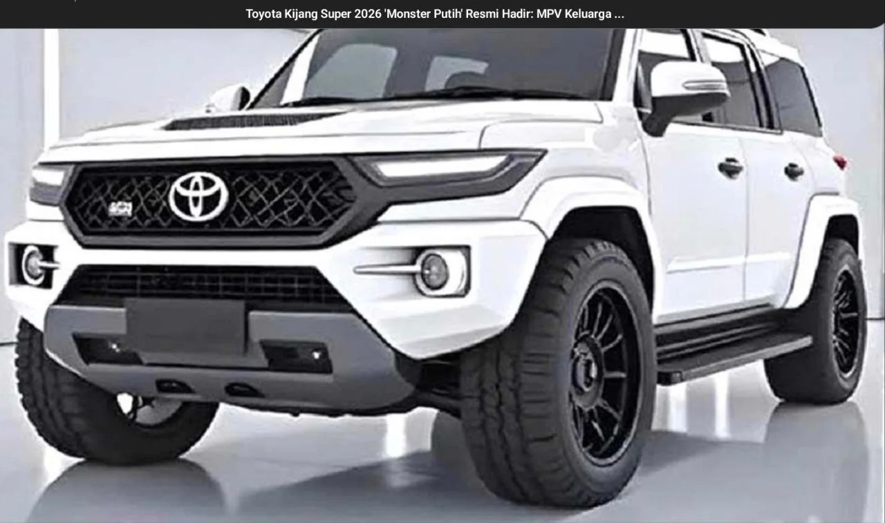 Bocoran Wajah Baru Toyota Kijang 2026 Beredar
