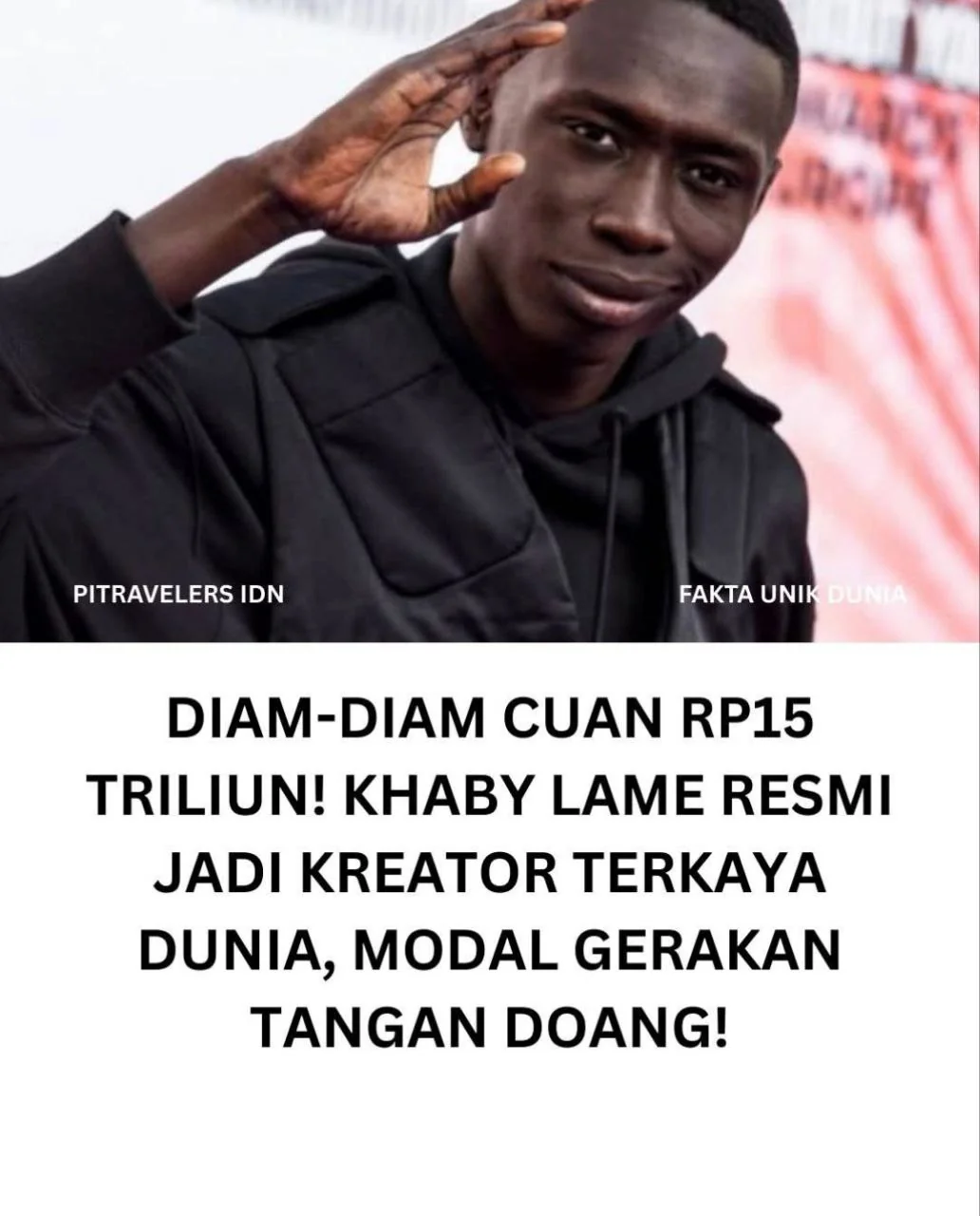 Diam yang Bernilai Triliunan: Khaby Lame Tutup Kesepakatan Fantastis Rp15,1 Triliun, Era Baru Kerajaan Influencer Global