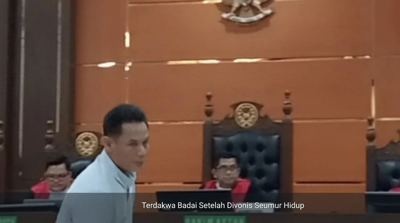Tuntutan Mati Raja Narkoba Badai Diturunkan Hakim jadi Seumur Hidup
